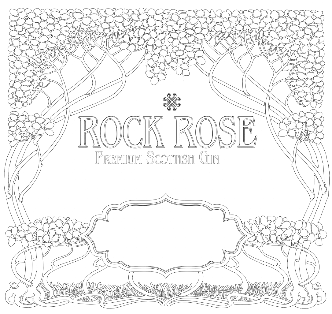 Rock Rose Blank Label